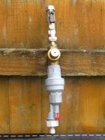 Zip Water - HydroTap Install Rail with Waterblock 15mm In 1/2 BSP Out inc 6mm ou