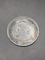 1781 Mexico 1 Real Charles III Spainish Colony Silver Coin. Rare