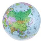40cm Inflatable Globe - Educational Atlas World Map Earth Ball Toy for Kids