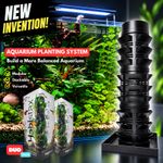 Habistax Aquarium Planter | Modular Stackable Hardscape for Planted Aquariums