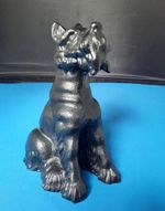 Vintage Black Cast Iron Scottish Terrier Doorstop (Past Times)