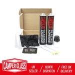 T5 T6 Transporter Window FITTING KIT 2 x TUBES GLUE AND PRIMERS ETC