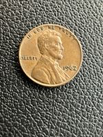 USA 1 cent  Lincoln Memorial Penny 1962-Proof-XF One Cent