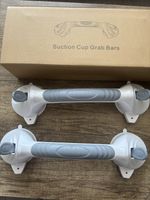 2-Pack Suction Grab Rails for Bathroom, 30cm Shower Handle with Suction Cup -NEW