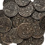 Silver Pieces Of Eight Coin Spanish Armada Coin Pirate Chest One Coin Per Order