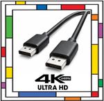 1.8M 4K Displayport DP To Displayport Male Cable Adapter  DisplayPort 60Hz
