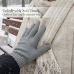 Acrylic Wool Scarf Shawl Two-Way Winter for Students Daily Wear, Gift Idea