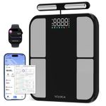 Smart Body Fat Scale Bluetooth 8 Electrode Digital Bathroom Scale 180kg BMI