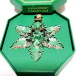 Swarovski 2024 Snowflake Crystal Annual Limited Star Ornament 5661079