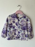 BabyGap Girls Purple Floral Zip-Up Hoodie | Sweatshirt 18-24 Months