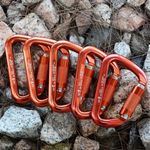 lot 5pcs 30KN Auto-Locking Carabiners Clip Rock Tree Climbing Arborist Carabiner
