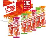HIGH5 Energy Gels Mixed Flavour 20x40g Sports Fuel 23g Carbs Each BBE 02/26