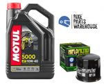 SUZUKI GSXR1000 K7 2007 Hi-Flo Oil Filter Semi-Synthetic MOTUL Oil