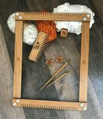Weaving Loom Extra Large PLUS accessories, Large Lap Loom, Frame Loom, Tapestry