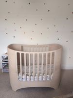 Leander Junior Cot Bed with Extensions and Mattresses