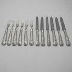 KINGS Design Mappin & Webb Silver Service Cutlery Twelve Piece Afternoon Tea Set