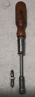 REED AND PRINCE #1×2 PHILLIPS WOOD HANDLE SCREWDRIVER WORCESTER MASS. VINTAGE...