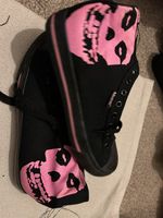 Misfits X Draven High-tops Size 6 Crimson Skull vintage Rare