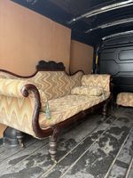Victorian Scroll End Sofa