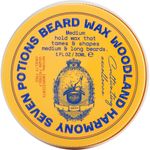 Seven Potions Beard Wax 30ml All Natural, Cruelty Free - 2 Different Scents