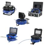ZELCAN 30/50m 4.3/7/9/10" Sewer Pipe Inspection Camera Endoscope IP68 32GB
