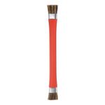 Double-Head Phone Motherboard Cleaning Brush 12x15mm Bristles Hair Brush, Red