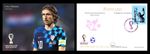 RARE Postcard 2022 FIFA World Cup QATAR Soccer Football CROATIA Luka Modric