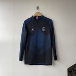 PSG Football Training Shirt 2019 Jordan Vaporknit Drill Top 1/4 Zip Jumper