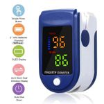 Heart Rate Monitor Oximeter Blood Oxygen SpO2 Finger Pulse Saturation Meter UK