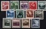 Liechtenstein 1930 Landscapes Architecture mint set to 1f 50 94-106 WS41033