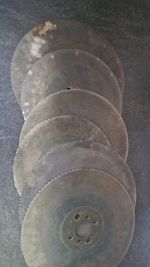 6no. HSS Cold Saw Blade Bundle For repair or Knife Making Blanks
