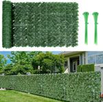 30M Artificial Hedge Fake Ivy Leaf Garden Privacy Fence Screen Roll Wall Cover