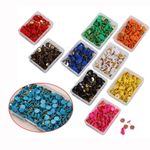 Coloured Drawing Pins 16 Colour Options & Assorted Thumb Tacks 9.5mm