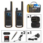 Motorola T82 Extreme Two-Way Radios Long Range 10km Twin PMR 446 IPX4