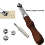 Stainless Steel Tracing Wheel Professional Stitch Marking Spacer for Crafts