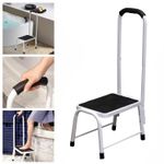 Non Slip Safety Step Stool Bath Kitchen Mobility Aid Handrail Platform Support