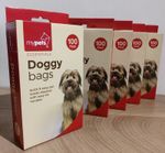 5x pack 100 My Pets essentials Doggy Bags Dog Poop Pet Cat Puppy Poo waste bags