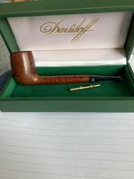 davidoff briar with metal stinger and baize lined box