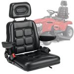 Universal Adjustable Foldable Suspension Seat For Tractor Dumper Forklift Mower