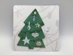 Starbucks Christmas Tree ‘Die Cut’ Gift Card • 2016 • New on Card