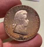 Austria, 1931 Proof AR Medal, 175 Years Since Birth Of Mozart, 36mm, As Struck