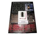 Piece of History - NASA Skylab Space Station data processor chip & gold pins