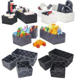 Storage Baskets Storage Organisers Basket Storage Box Set Woven Baskets Chests