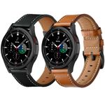 Genuine Leather Band Strap for Samsung Galaxy Watch3/4/5/6/7/FE 40/44/45/42/46mm