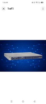 Netgear ProSafe WC7600 Wireless Controller with Power Cable & rack mounts