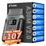 2026 XTOOL A30M V2.0 Bluetooth OBD2 Scanner Bidirectional Full System Diagnostic