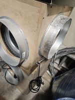 Acoustic MDF Box Fan 12"  3250m3/h Silent Extractor hydroponics 