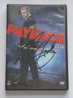 WWE Triple H Signed Payback 2014 DVD - Autographed  - HHH WWF DX