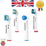 Electric Toothbrush Heads Compatible with Oral B