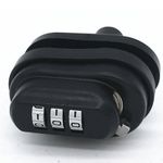 Codes Locks 3 Digit Resettable Password Lock for